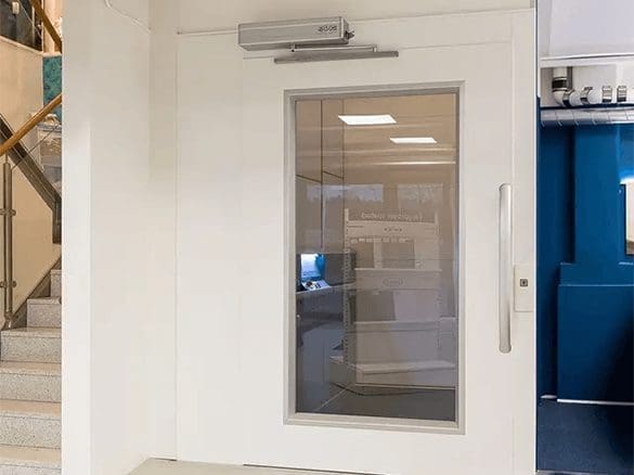 Machine room less