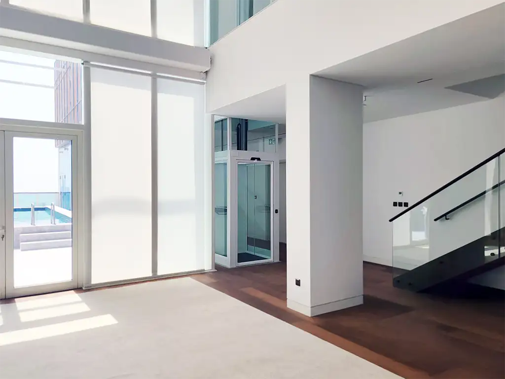 Cibes V90 Home Lift Installation in a Four Seasons Penthouse, Abu Dhabi